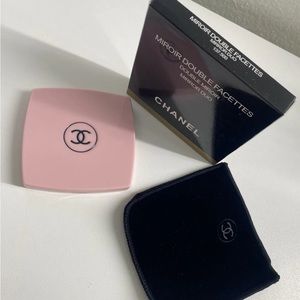 pink chanel compact mirror 🎀